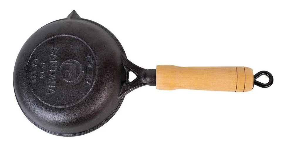 Frigideira 14 cm em Ferro Fundido com Tampa – Egg Pan Premium