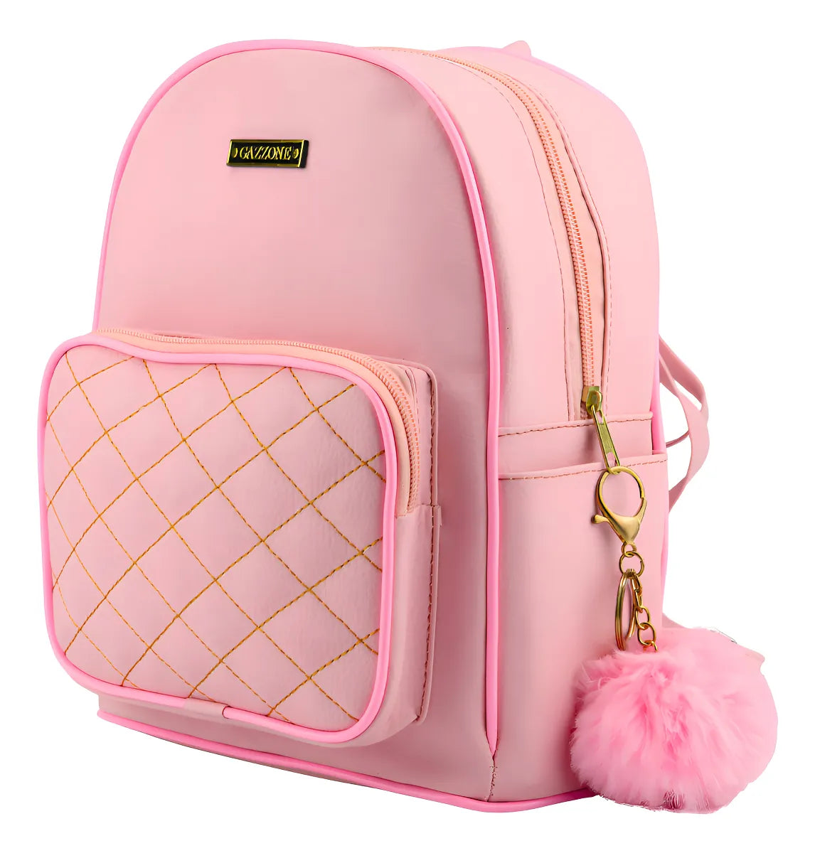 Mini Mochila Feminina Gazzone  Estilo, Charme e Praticidade no Seu Dia a Dia