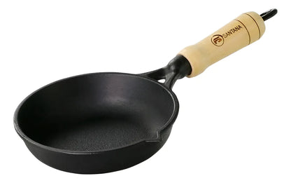 Mini Frigideira de Ovo 15cm em Ferro Fundido – Antiaderente Natural e Ultra Resistente