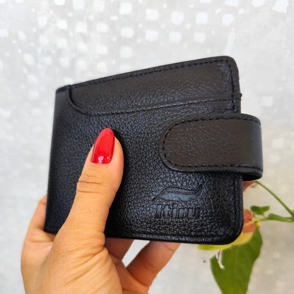 Carteira Masculina em Couro Legítimo – Design Clássico e Compacto