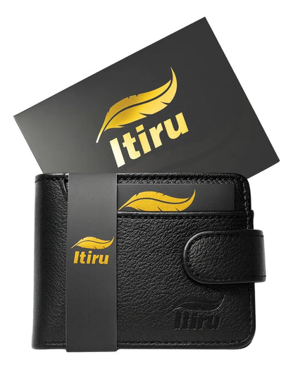 Carteira Masculina em Couro Legítimo – Design Clássico e Compacto