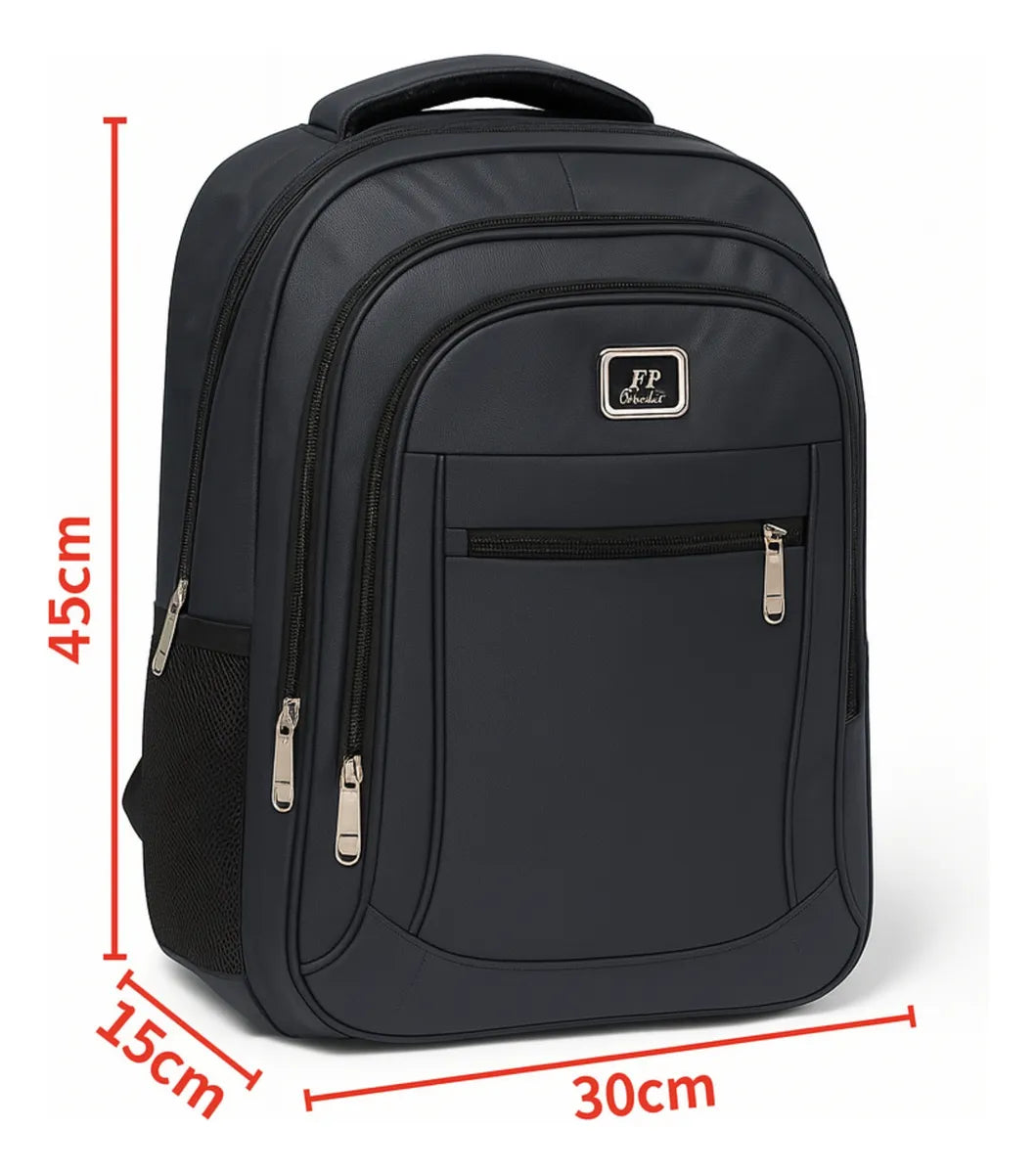 Mochila Grande Reforçada para Notebook – Resistente, Impermeável e Confortável para Trabalho ou Faculdade