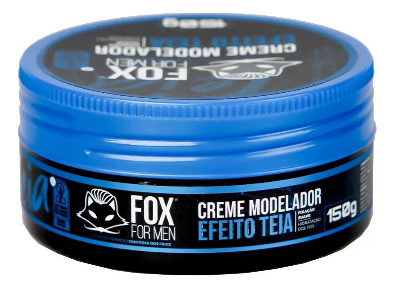 Creme Modelador Efeito Teia 150g Fox For Men Fixação Forte