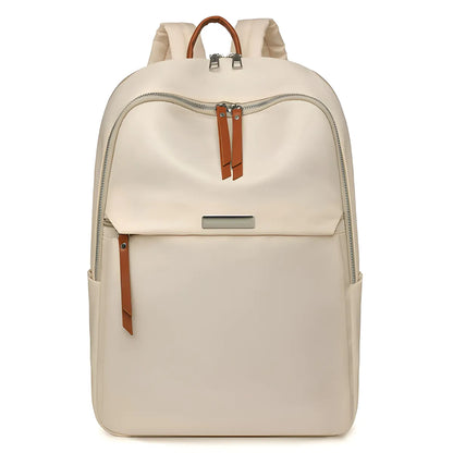 Mochila Feminina de Couro Sintético Premium 👜 Moderna, Elegante e Confortável para Faculdade, Trabalho e Passeios