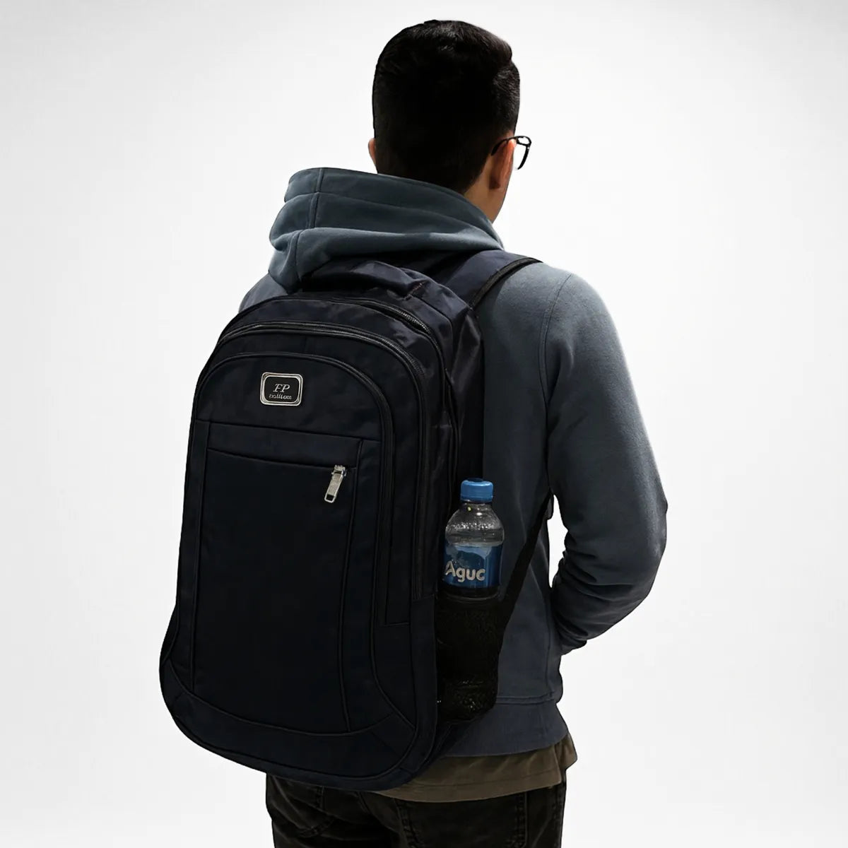 Mochila Grande Reforçada para Notebook – Resistente, Impermeável e Confortável para Trabalho ou Faculdade