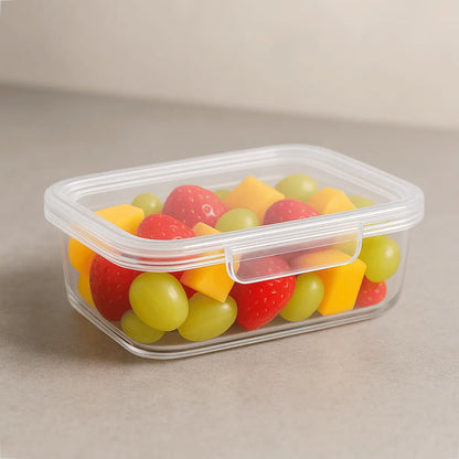 Kit 10 Marmitas 500ml com Trava Livre de BPA para Freezer e Microondas