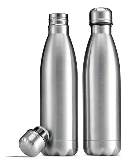 Garrafa Térmica de Aço Inox 750ml – Mor Academia com Tampa Vedada
