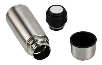 Garrafa Térmica de Aço Inox 750ml – Mor Academia com Tampa Vedada