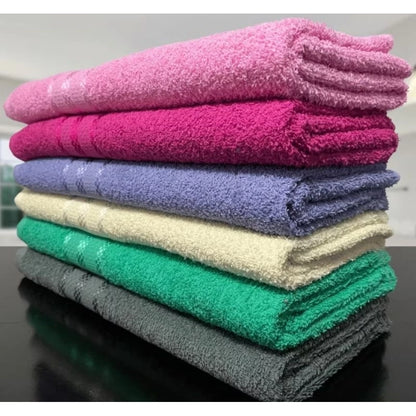 Kit 2 Toalhas de Banho 100% Algodão – Super Macias, Alta Absorção e Cores Sortidas