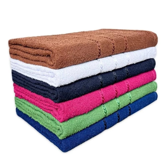 Kit 2 Toalhas de Banho 100% Algodão – Super Macias, Alta Absorção e Cores Sortidas