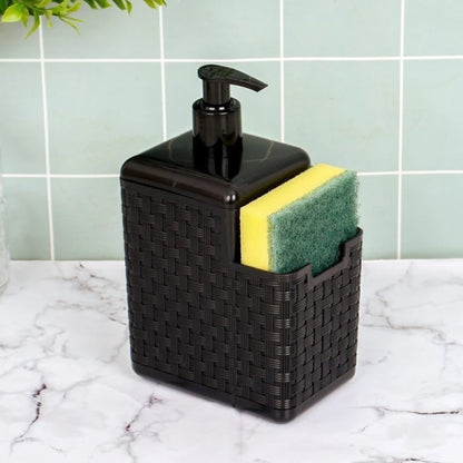 Kit Completo para Cozinha 4 em 1 Escorredor + Lixeira 5L + Porta Detergente + Rodinho – Design Moderno